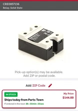 Cres Cor 0857 136 Relay, Solid State