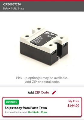 Cres Cor 0857 136 Relay, Solid State