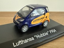 LUFTHANSA AIRLINES MERCEDES CAR  1:87 DIECAST MODEL TOY  1990s VINTAGE HERPA