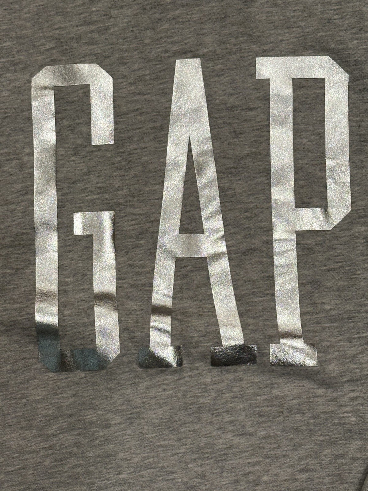 Women's GAP Gray Pullover Crew Neck Sweatshirt Si… - image 9