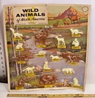 MARX WILD ANIMALS OF NORTH AMERICA PLAY SET FIGURES 1963 NEW ON CARD