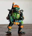 VTG 1992  Teenage Mutant Ninja Turtle Michelangelo Scuba Diver 3.75” Figure Rare