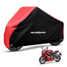 Motorcycle Cover Waterproof Outdoor - All Season Scooter Covers Heavy XXXL Red