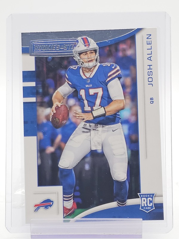 JOSH ALLEN 2018 ROOKIES & STARS FOOTBALL ROOKIE #105 BUFFALO BILLS Q7457