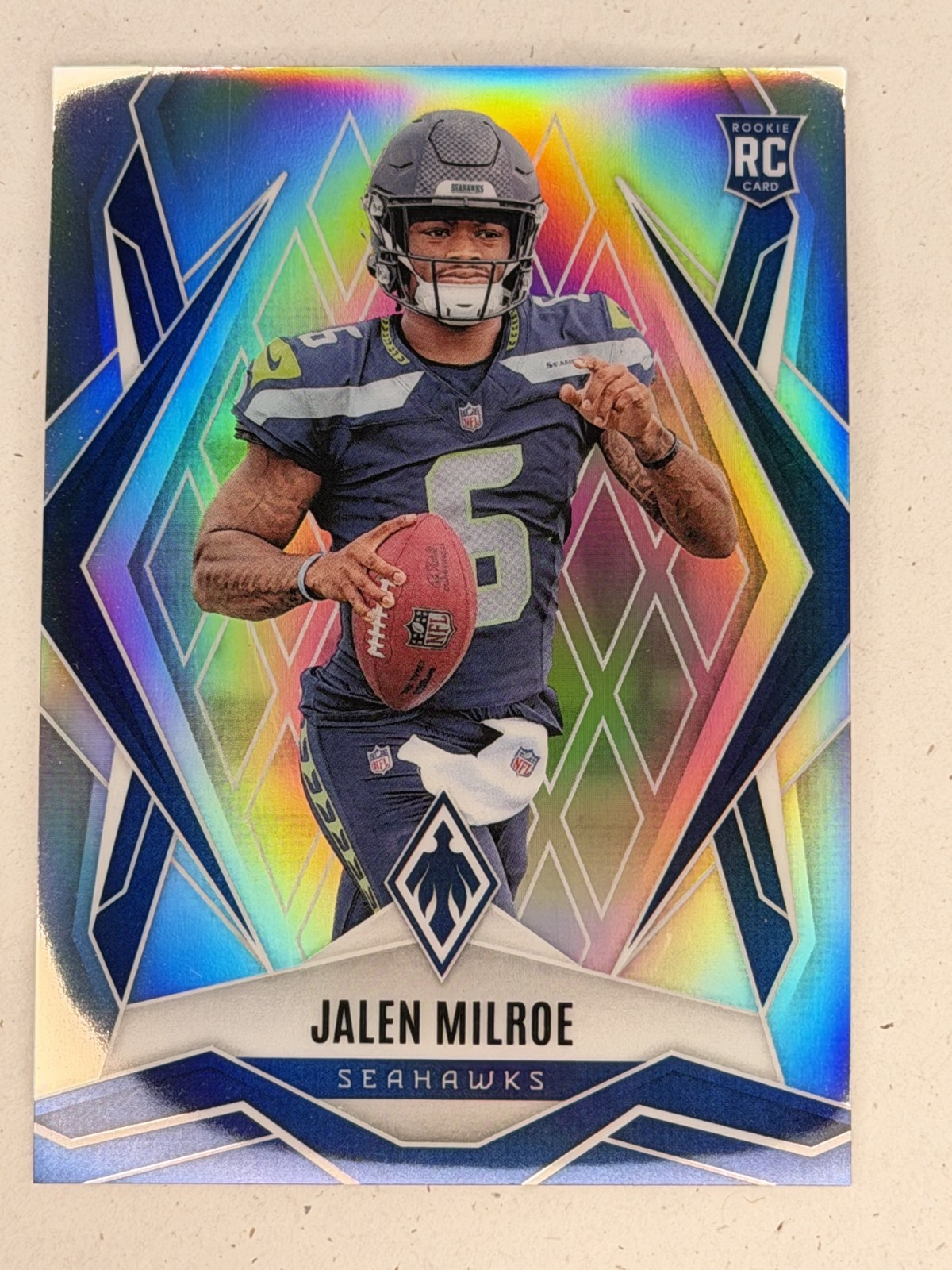 2025 Panini Donruss Optic - Rated Rookie Jalen Milroe #253 Holo Prizm (RC)