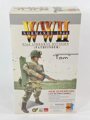 82nd Airborne Division Tom Normandy 1944 WWII DRAGON 1:6 12" MIB