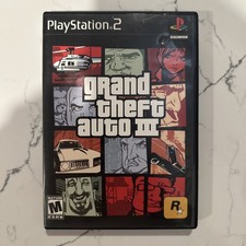 Grand Theft Auto III 3 PlayStation 2 PS2 2001 Complete CIB Map Vgc Vintage Game