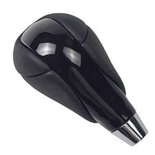 Leather Automatic Gear Shift Knob Shifter Handle for Lexus IS250 IS350 Black