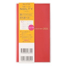 NOLTY Planner 2026 Monthly Slim Orange 2724 2025 November Start