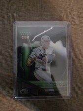 2025 Topps Chrome Black - Christian Yelich #114 Green Refractor /99