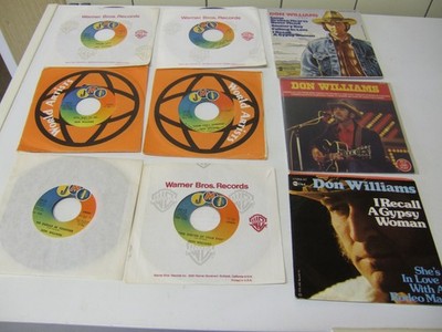 Don Williams Singl Vinyl 9 Platten