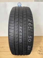 1 Tire 265 50 20 Michelin Defender Ltx Ms2  65-70 Tread Left 107t
