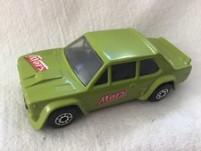 MATCHBOX SUPERFAST BULGARIAN ISSUE FIAT ABARTH BRIGHT GREEN " MARS "