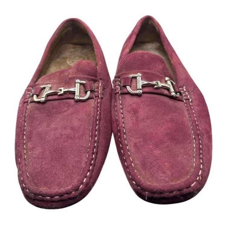 Amali red suede bit loafers’s men’s 10.5 driving moccasins Amazon.com | Amali Ecker, Mens Casual Shoes - Mens Loafers  main image 4