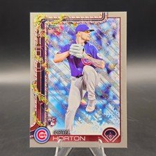 2025 Topps Holiday Cade Horton #H140 Silver Glitter (RC) Chicago Cubs