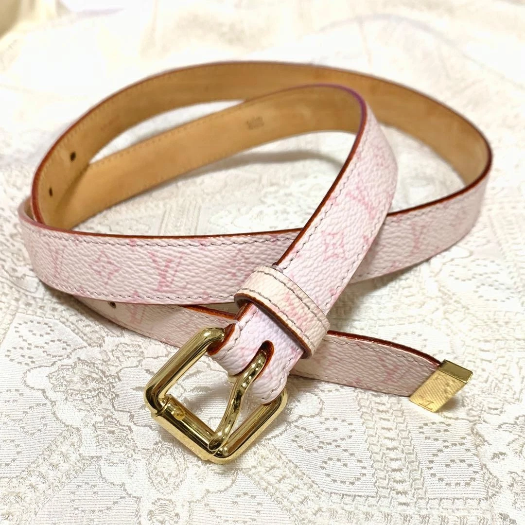 Louis Vuitton Pink Belts for Women for sale | eBay