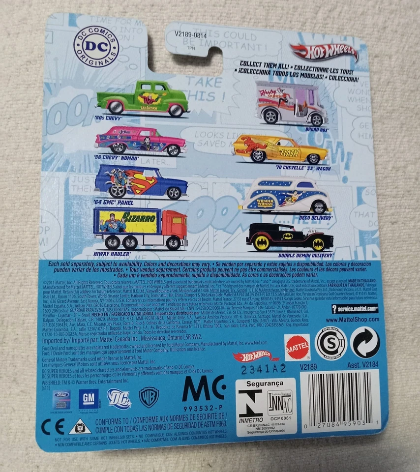 Hot Wheels DC Comics BREAD BOX Harley Quinn Premium Nostalgic Brands Real Riders - Image 4 of 4