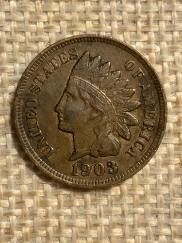 1903 Indian Head Cent / Penny XF Extremely Fine