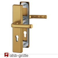 Hoppe Schutzbeschlag London Alu Bronze Langschild Tg 8/72 Mm