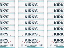 12 Pack Kirk's Gentle Castile Soap 4 Ounce Oz Each Vegan Fragrance Free Soap