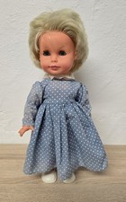 Nette Kunststoff Puppe Engel-Puppen Doll 34 cm Schlafaugen Sammler Vintage 