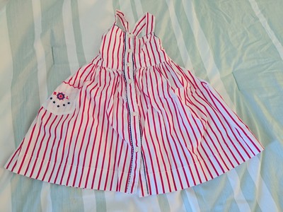 Ralph Lauren Baby Girl Royal Sleeveless Dress Size 12m