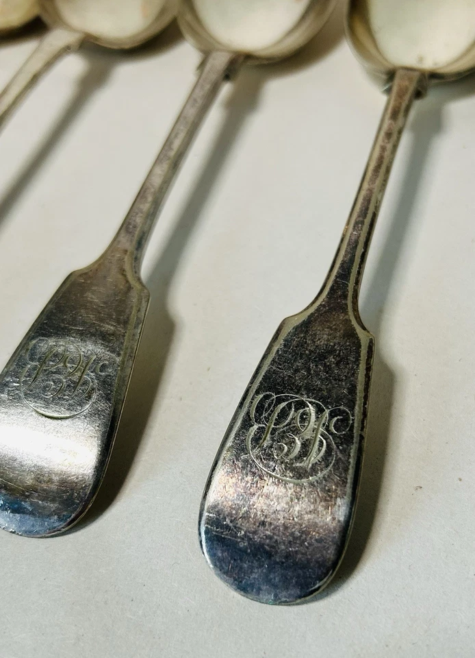 Antique Mixed Lot Of 17 Pieces Of Sheffield Silver Plated Cutlery Spoons Forks - Image 4 of 4