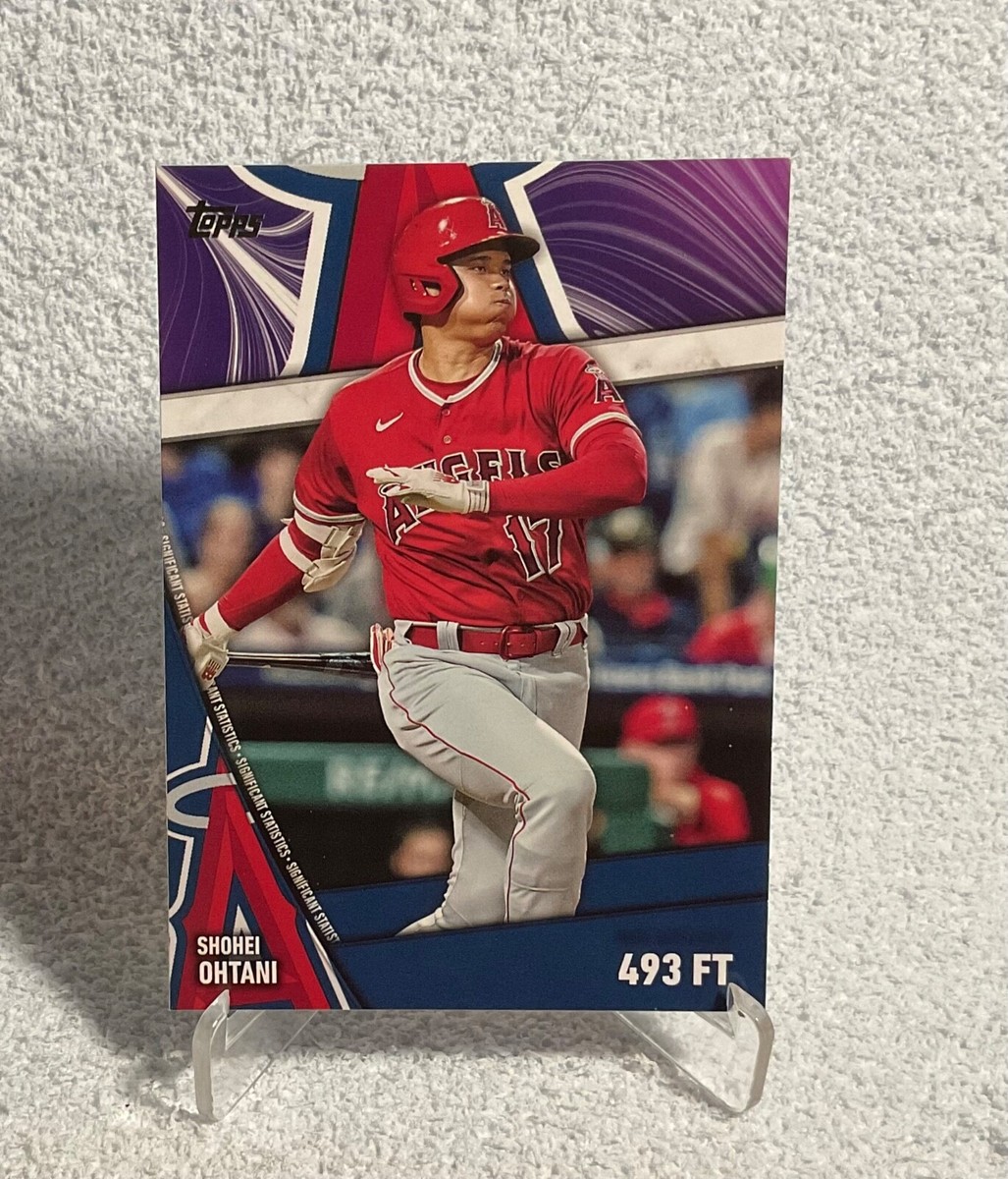 2024 Topps Series 2 Shohei Ohtani Max Distance 493 Ft #SS5 Angels