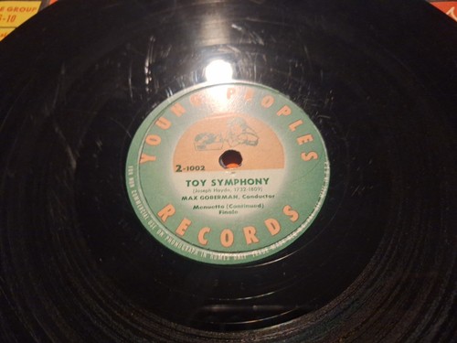 Concerto For Toys And Orchestra 1948 YPR-432 USA Victrola record player 78rpm - Picture 6 of 8