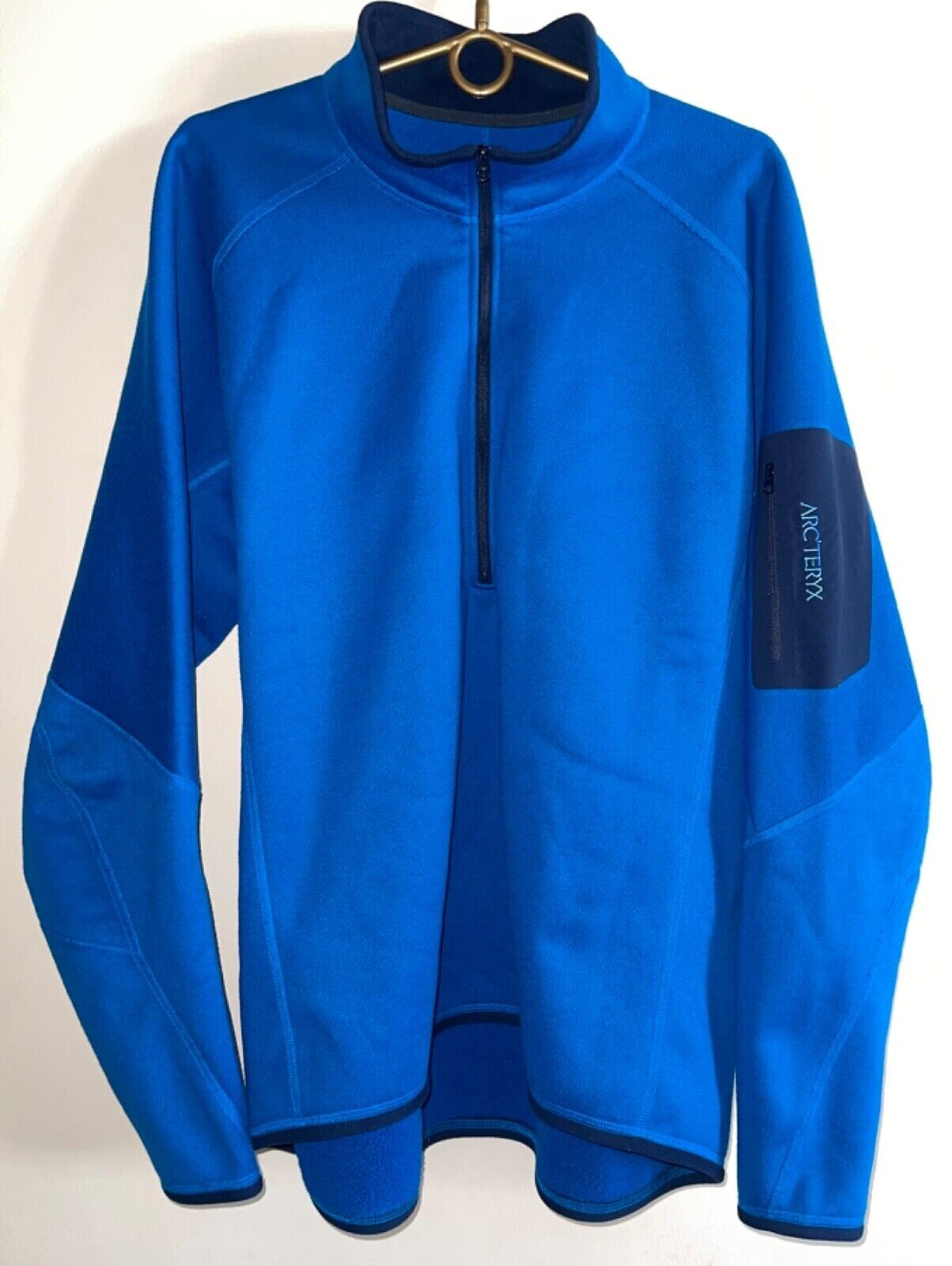 ARC'TERYX ARCTERYX SNIPER ZIP JACKET POLARTEC WIND PRO SPINA DI PESCE UOMO L MADE IN CANADA