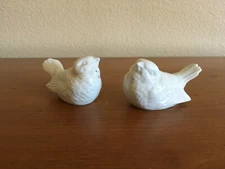 Ceramic Chamart Limoges Sparrow Salt and Pepper Shakers Ermetic