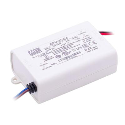 Mean Well APV-35-24 LED Netzteil 36W 24V 1A IP42 Schaltnetzteil CV