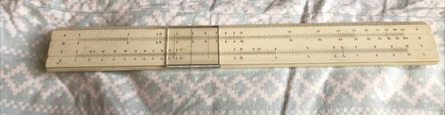 Vintage Albert Nestler Slide Rule No. 26 Germany In Box Micronta - Picture 2 of 17