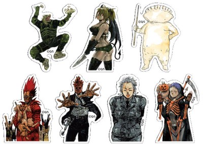 Dorohedoro Original Art Exhibition Final Sticker Set | eBay