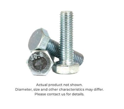 M16-2.0 X 80MM 10.9 Zinc Hex Head Cap Screw, Partially Threaded