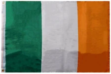 Ireland Plain Irish Premium Quality Rough Tex Nylon 2x3 2'x3' Flag Banner
