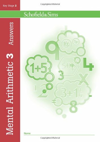 Mental Arithmetic Answer Book 3 (Book 4 of 7): Key Stage 2, Years 3 - 6-T R God