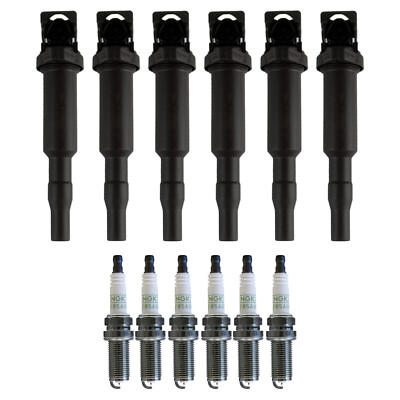 Bosch 6 Ignition Coil NGK 6 G-Power Spark Plug Kit For E82 E90 E60 E83 E70 L6
