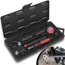 Low Profile Brake Line Single/Double Flaring Tool Kit 4.75 3/16 1/4 #33260