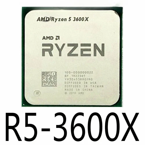 AMD Ryzen 5 3600X R5-3600X 3.8GHz 6Core 12Thr 32M Socket AM4 CPU Processor