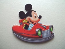 3D - U Pick - VH5 Cars Drivers Bears Mickey License Scrapbook Card Embellishment