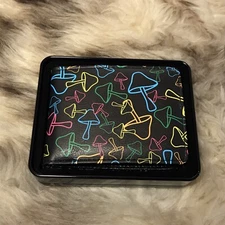 New In Box!  Buckle-Down Men's Wallet - Cool Mushrooms Design