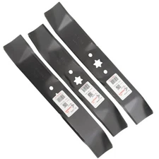 3 Mulching Blade Set for 46" Deck Riding Mower Toro LX465 cub cadet LT1045 I1046