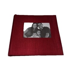 New Without Tags 8.5x9 Red Photo Album 100 Pages