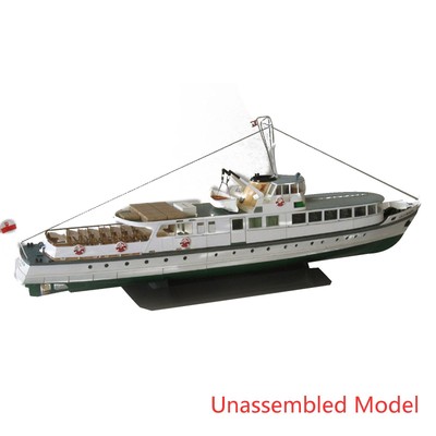 1:100 Unassembled DIY Baltic Fleet Coastal Ferry Lilla Weneda Night Cruise Ship