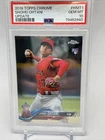 2018 Topps Chrome #HMT1 Shohei Ohtani Update PSA 10 GEM MINT