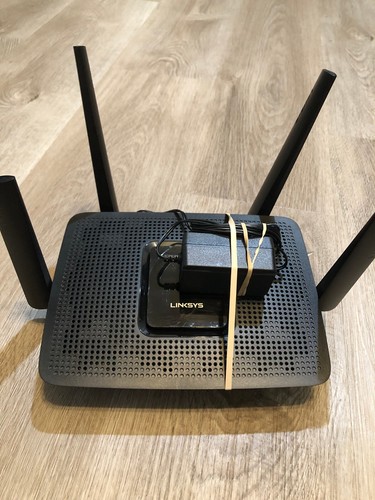 Linksys MR9000 Max-Stream Tri-Band AC3000Wi-Fi 5 Router Bundle with Powr Adapter - Picture 2 of 5