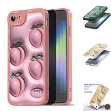 Cute Fruit Case For iPhone SE 3rd 2022/2nd 2020 Slim Shockproof Protective Cover