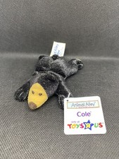 Vintage McDonalds Happy Meal Animal Alley TOYS R US Cole Brown Bear 2001 Tag