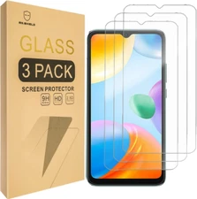 [3-Pack] Designed for Xiaomi (Redmi 10C) [Tempered Glass] [Japan Glass with 9H H